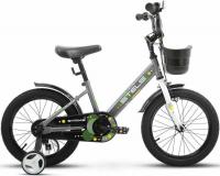 Детский велосипед Stels Strike VC 16 2024 (серый)