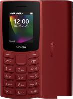Кнопочный телефон Nokia 106 (2023) Dual SIM TA-1564 (красный)