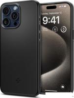Чехол для телефона Spigen Thin Fit для iPhone 15 Pro Max ACS06544 (черный)
