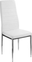 Стул Mio Tesoro Джия DC-060 (белый/хром)