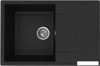 Кухонная мойка Practik PR-M 735-004 (черный оникс)