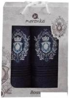 Набор полотенец Merzuka 50x90/70x140 9807 (2 шт, синий)