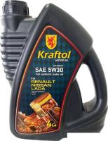 Моторное масло Kraftol Renault/Lada C4 5W-30 4л