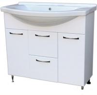 СанитаМебель Тумба Камелия 69.51к Д2 с умывальником Эльбрус 90