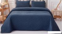 Набор текстиля для спальни Sofi De MarkO Мориц 230х250 Пок-МЦ-сн-230х250 (синий)