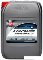 Моторное масло Лукойл Авангард Профессионал LA E9 15W-40 20л