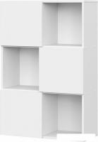 Стеллаж Mio Tesoro Фридрих-6 (белый текстурный)