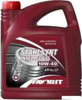 Моторное масло Favorit Stahlsynt Intellect SL/CF 10W-40 4л