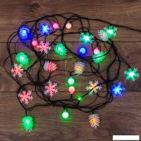 Новогодняя гирлянда Neon-Night Универсальная с насадками 303-064