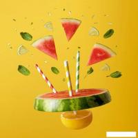 Картина Stamprint Фейерверк фруктов 2 KT062 (30x30)