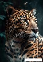 Картина Stamprint Взгляд леопарда AN015 (100x70)