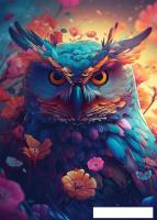 Картина Stamprint Радужная сова AR057 (70x50)