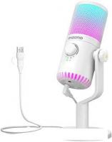 Проводной микрофон Maono DM30 RGB (белый)