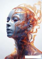 Картина Stamprint Огненная AR052 (70x50)