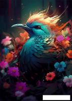 Картина Stamprint Волшебная птица AR056 (70x50)