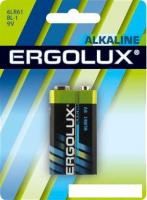 Батарейка Ergolux Alkaline 9V 6LR61