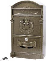 Почтовый ящик Аллюр №4010 (бронза)