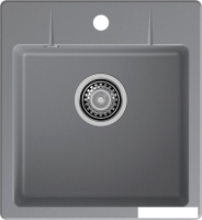 Кухонная мойка GranFest QUARZ GF-UR-245 (темно-серый)
