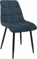 Стул AksHome Caris (синий микровелюр CD2302-16/черный)