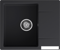 Кухонная мойка GranFest QUARZ GF-UR-258L (черный)