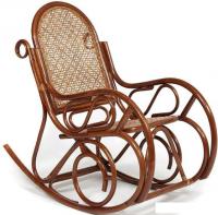 Кресло-качалка TetChair Milano без подушки (орех)