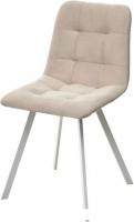 Стул M-City Ричи 688M05746 (H-06 бежевый велюр/белый)
