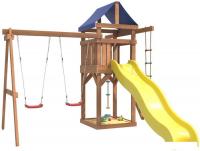Игровой комплекс National Tree Company С качелями лодочка для улицы и дачи IgroWoods ДП-1
