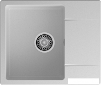 Кухонная мойка GranFest QUARZ GF-UR-258L (серый)