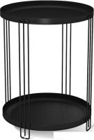 Журнальный столик Sheffilton SHT-CT31 (черный муар)