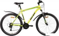 Велосипед AIST Quest 26 р.20 2023 (желтый/зеленый)