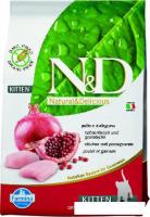 Сухой корм для кошек Farmina N&D Grain Free Cat Chicken & Pomegranate Kitten 1.5 кг