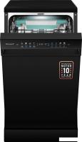 Отдельностоящая посудомоечная машина Weissgauff DW 4539 Inverter Touch AutoOpen Black