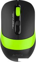 Мышь A4Tech Fstyler FG10CS Air (черный/зеленый)