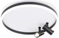 Припотолочная люстра Ambrella light Comfort FL5113/1+2 WH/BK (белый/черный)