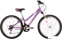 Велосипед Novatrack Jenny Pro 2023 24SHV.JENNYPRO.12VL23 (фиолетовый)
