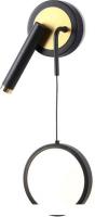 Бра Ambrella light LineTech FL51652/1+1 BK/GD (черный/золото)