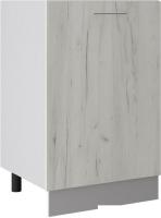 Шкаф напольный Артём-Мебель 500мм СН-114.20 (ДСП дуб крафт белый)