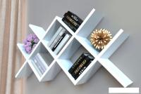 Полка Qwerty Рим 72013 (белый)