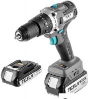 Дрель-шуруповерт Tesla TCD18HD 840374 (с 2-мя АКБ, кейс)