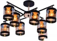 Люстра средней высоты Mirastyle MH-10146/8B MBK+GD