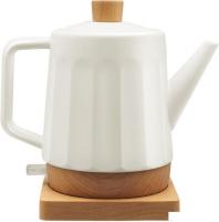 Электрический чайник CENTEK CT-0067 (белый/под дерево)