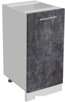 Шкаф напольный Артём-Мебель 400мм СН-114.02 (ДСП бетон спаркс)
