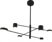 Подвесная люстра Mirastyle Диод XL-21016/3+3 BK