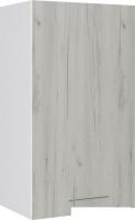 Шкаф навесной Артём-Мебель 400мм СН-114.26 (ДСП дуб крафт белый)