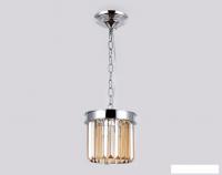 Подвесная люстра Ambrella TR5102 CH/TI (хром/янтарь)