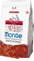 Сухой корм для собак Monge Mini Adult Lamb, Rice and Potatoes 7.5 кг