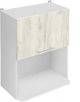 Шкаф навесной Артём-Мебель 600мм СН-114.158 (ДСП дуб крафт белый)