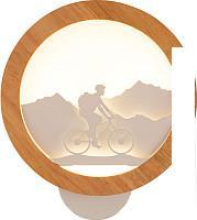 Бра Home Light Астерия C053-7 (дерево/белый)