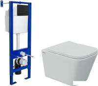 Унитаз подвесной Berges Wasserhaus Floe S Atom Line 043345