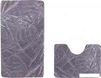 Набор ковриков Gokyildiz Standart 0.5x0.8 CROSS-7020-GRAY